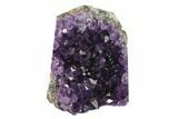 Amethyst Cut Base Crystal Cluster - Uruguay #135134-1